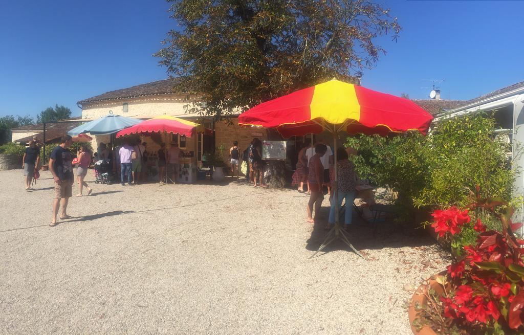 La Ferme Couderc Villa Castelnaud-de-Gratecambe Eksteriør billede